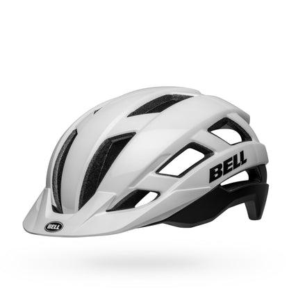Bell Falcon XRV MIPS Helmet Matte Gloss White Black - Bell Bike Helmets