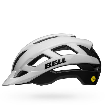 Bell Falcon XRV MIPS Helmet Matte Gloss White Black - Bell Bike Helmets