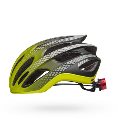 Bell Formula LED MIPS Ghost Helmet Ghost Matte Gloss Hi-Viz Black M - Bell Bike Helmets