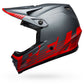 Bell Full-9 Fusion MIPS Helmet Louver Matte Gray/Red Bike Helmets