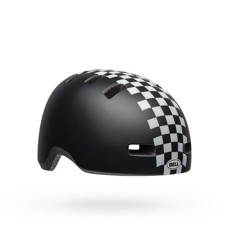 Bell Youth Lil Ripper Helmet Checkers Matte Black/White Bike Helmets