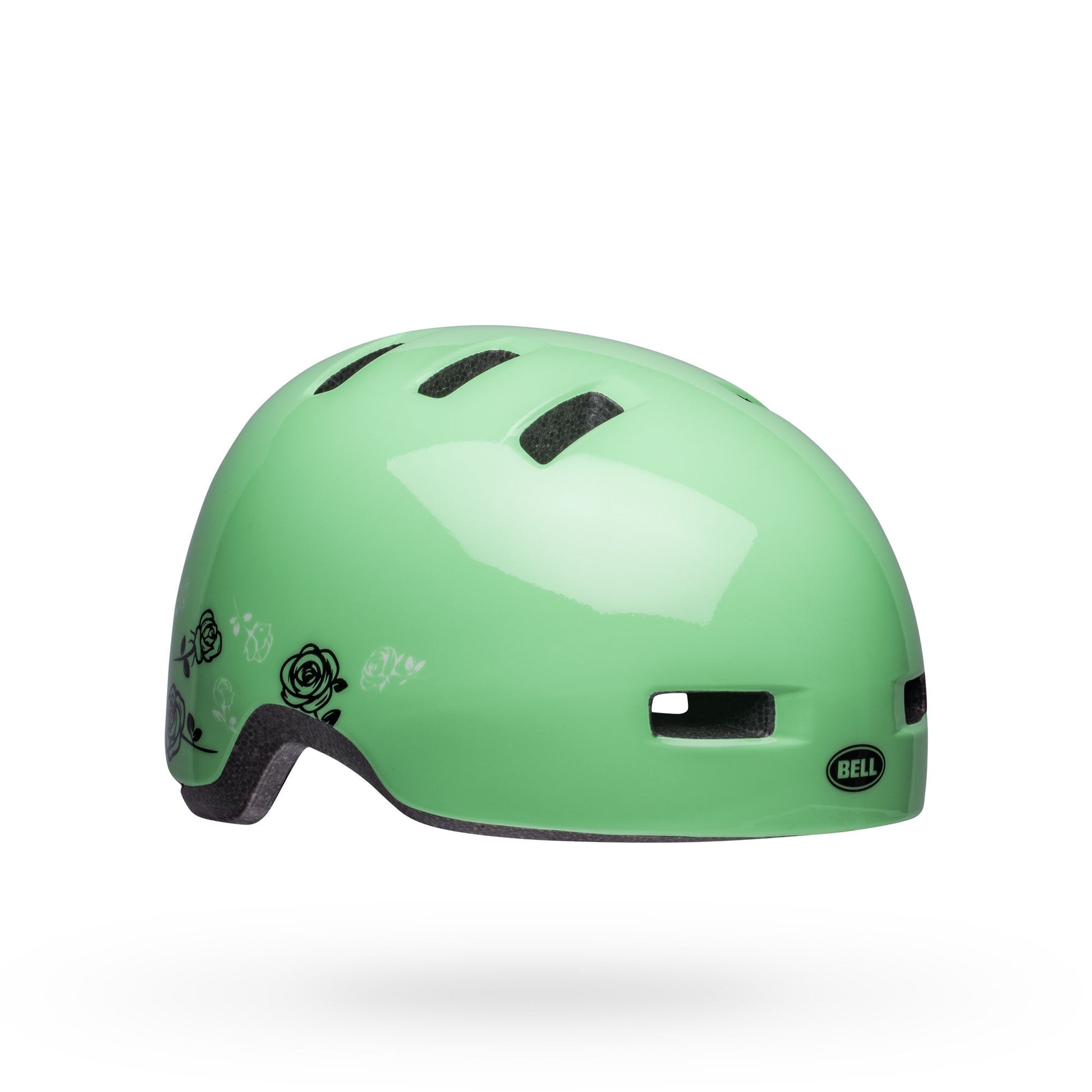 Bell Youth Lil Ripper Helmet Giselle Gloss Light Green Bike Helmets