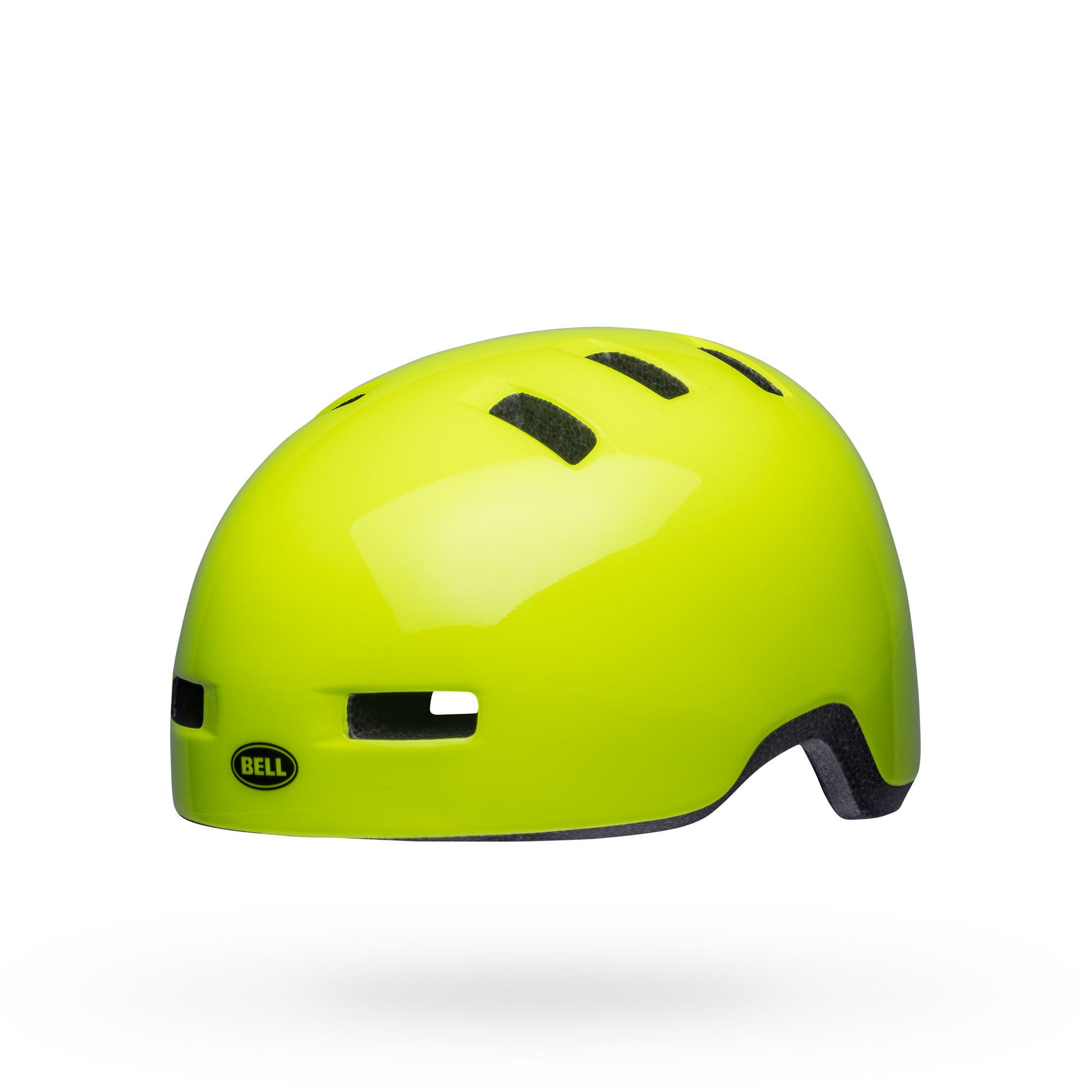Bell Youth Lil Ripper Helmet Gloss Hi-Viz Yellow Bike Helmets