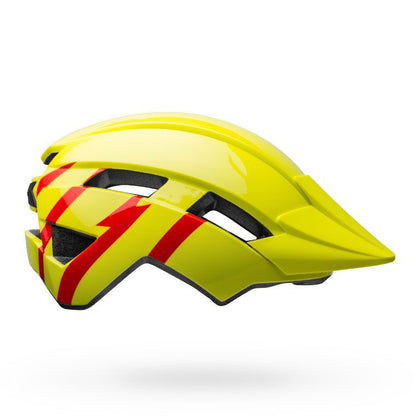 Bell Youth Sidetrack II MIPS Helmet Strike Gloss Hi-Viz Red UC - Bell Bike Helmets