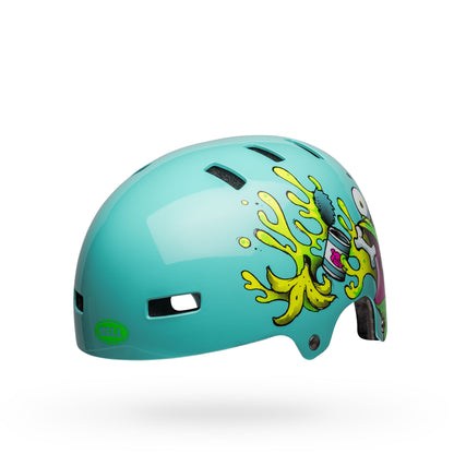 Bell Youth Span Helmet Chum Gloss Light Blue S - Bell Bike Helmets