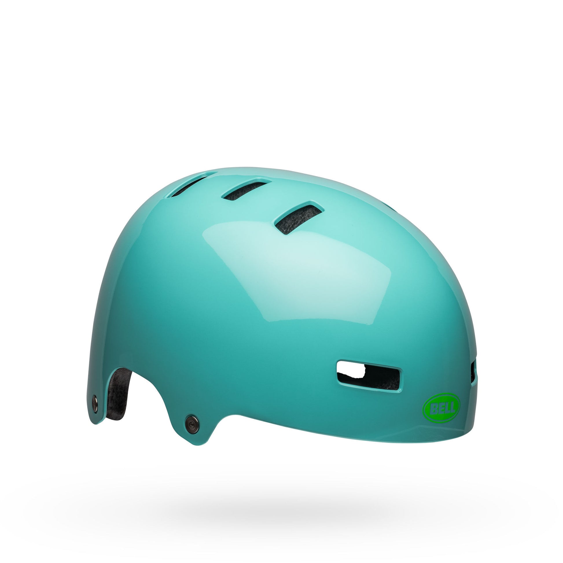 Bell Youth Span Helmet Chum Gloss Light Blue Bike Helmets