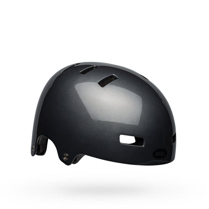 Bell Youth Span Helmet Nightwalker Gloss Gunmetal - Bell Bike Helmets