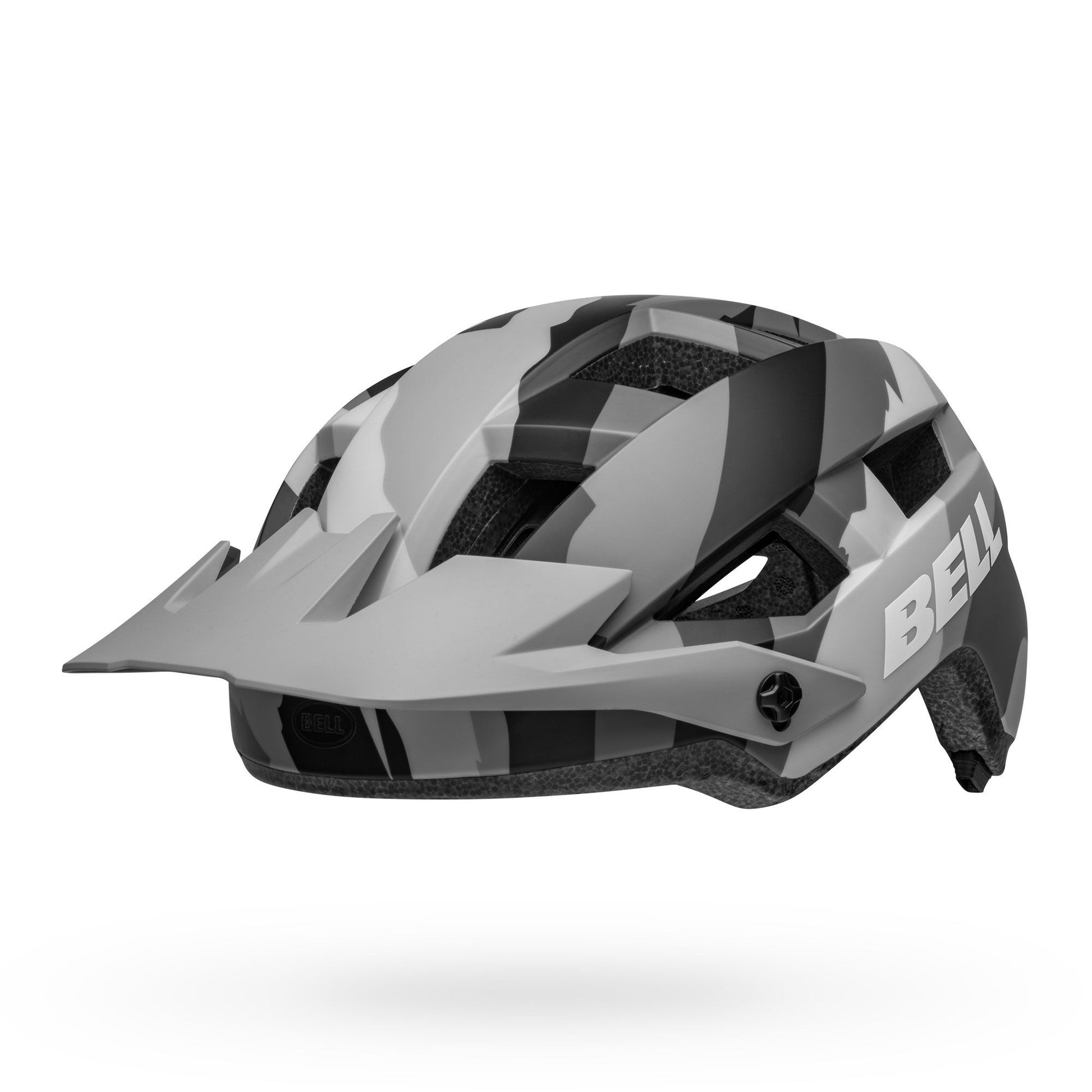 Bell Spark 2 MIPS Helmet Matte Grey Camo - Bell Bike Helmets