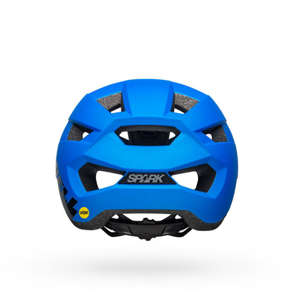 Bell Spark MIPS Helmet Matte Gloss Blue Black UA - Bell Bike Helmets