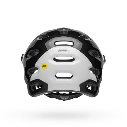 Bell Super 3R MIPS Helmet White Black - Bell Bike Helmets