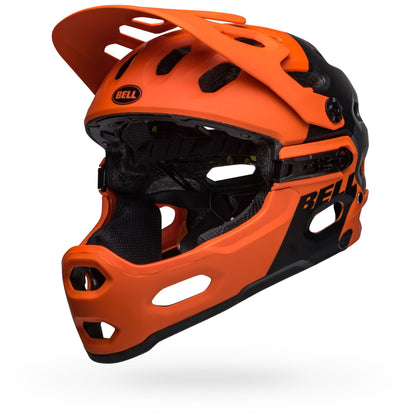 Bell Super 3R MIPS Helmet Matte Orange Black - Bell Bike Helmets