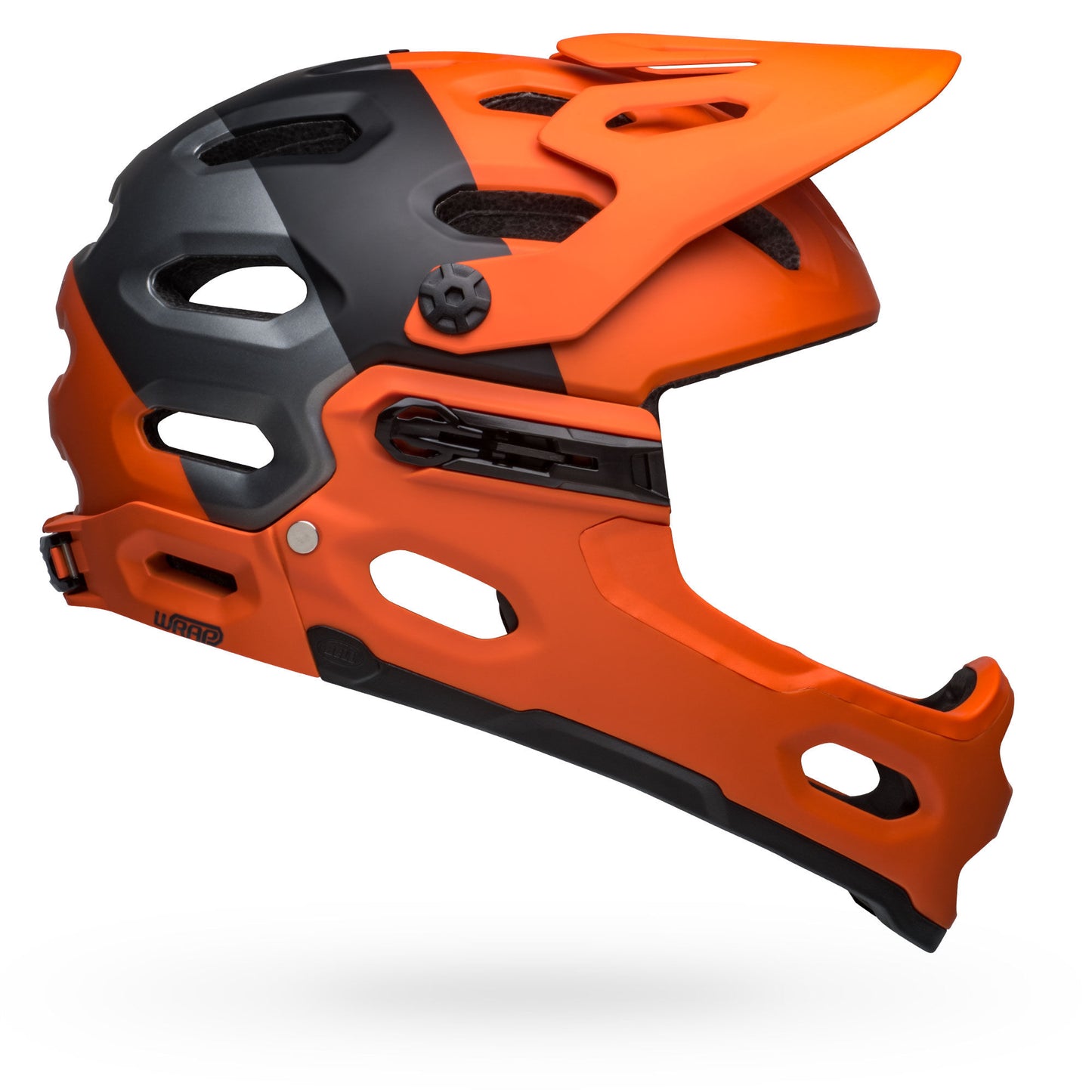 Bell Super 3R MIPS Helmet Matte Orange/Black L Bike Helmets