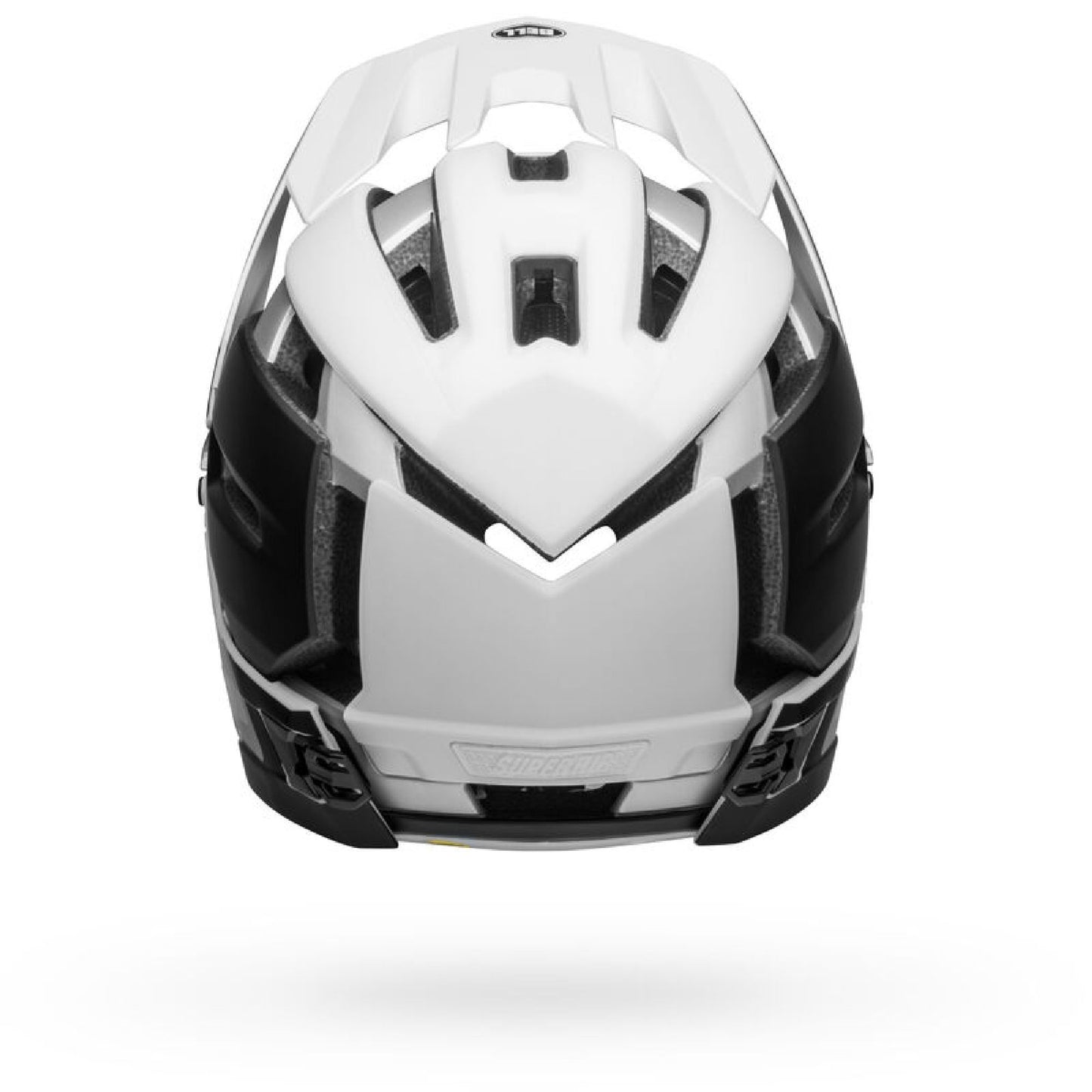 Bell Super Air R Spherical MIPS Helmet Matte Black White - Bell Bike Helmets