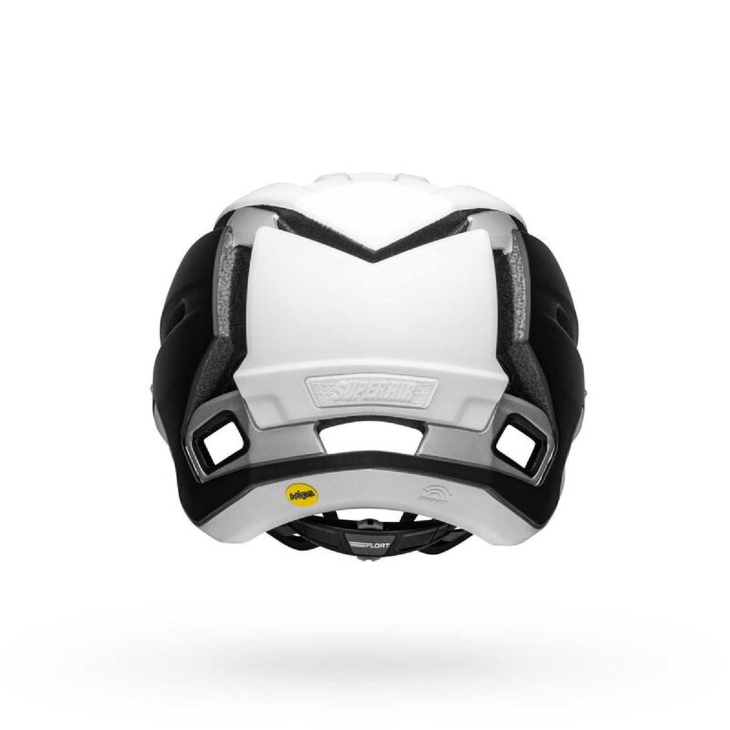 Bell Super Air R Spherical Helmet Matte Black White Bike Helmets