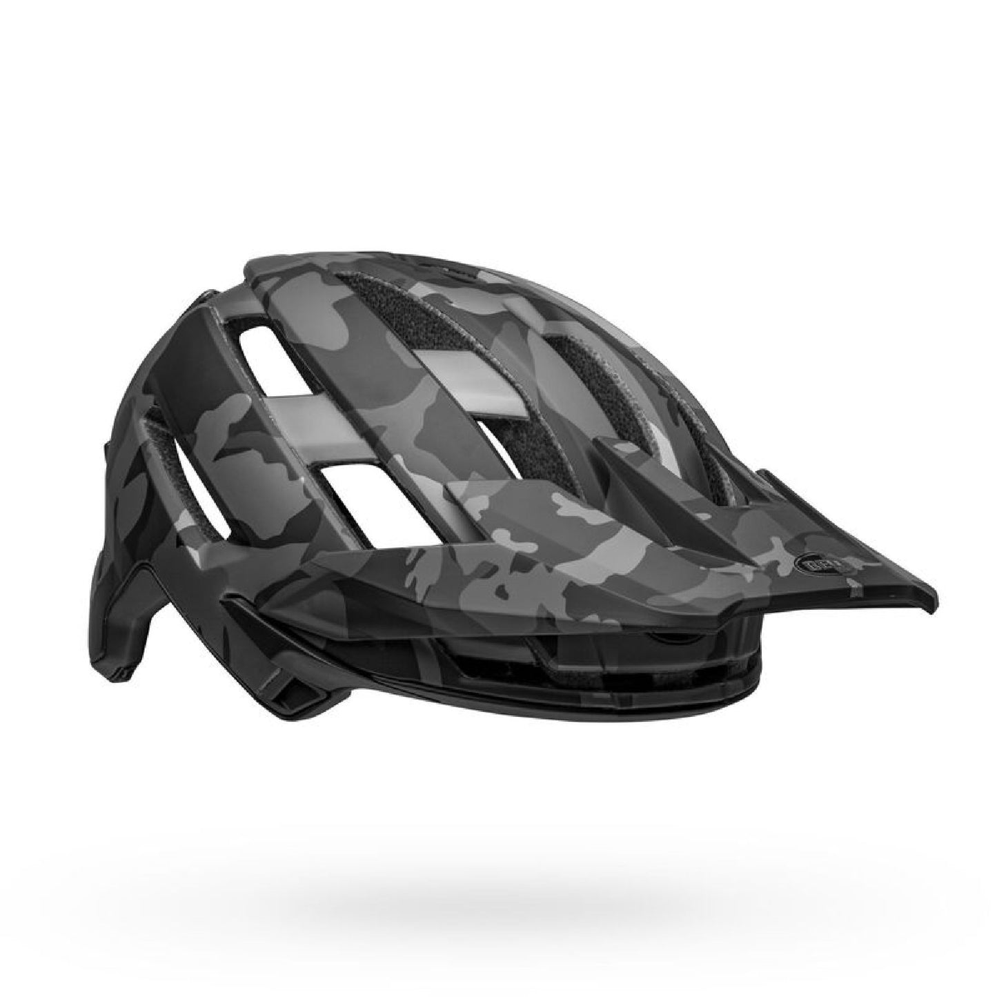 Bell Super Air R Spherical MIPS Helmet Matte Gloss Black Camo - Bell Bike Helmets