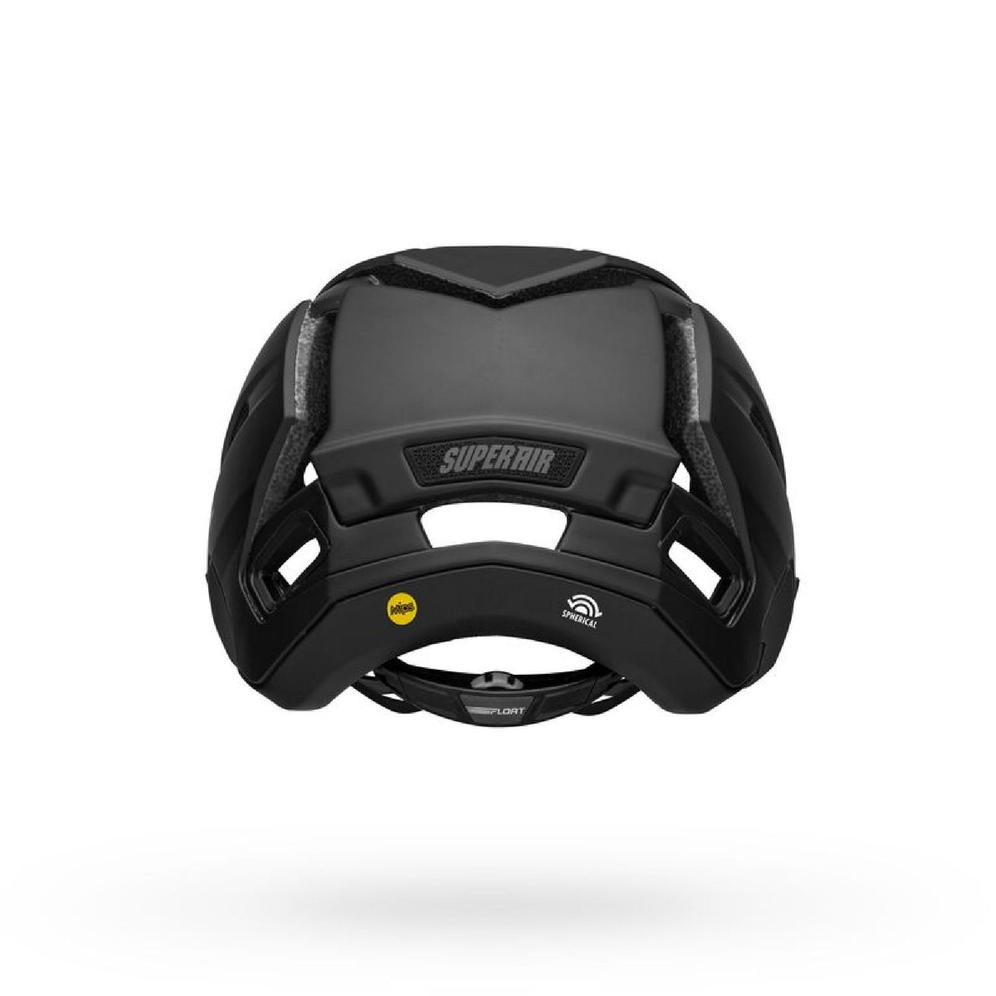 Bell Super Air R Spherical Helmet Matte Gloss Black Bike Helmets