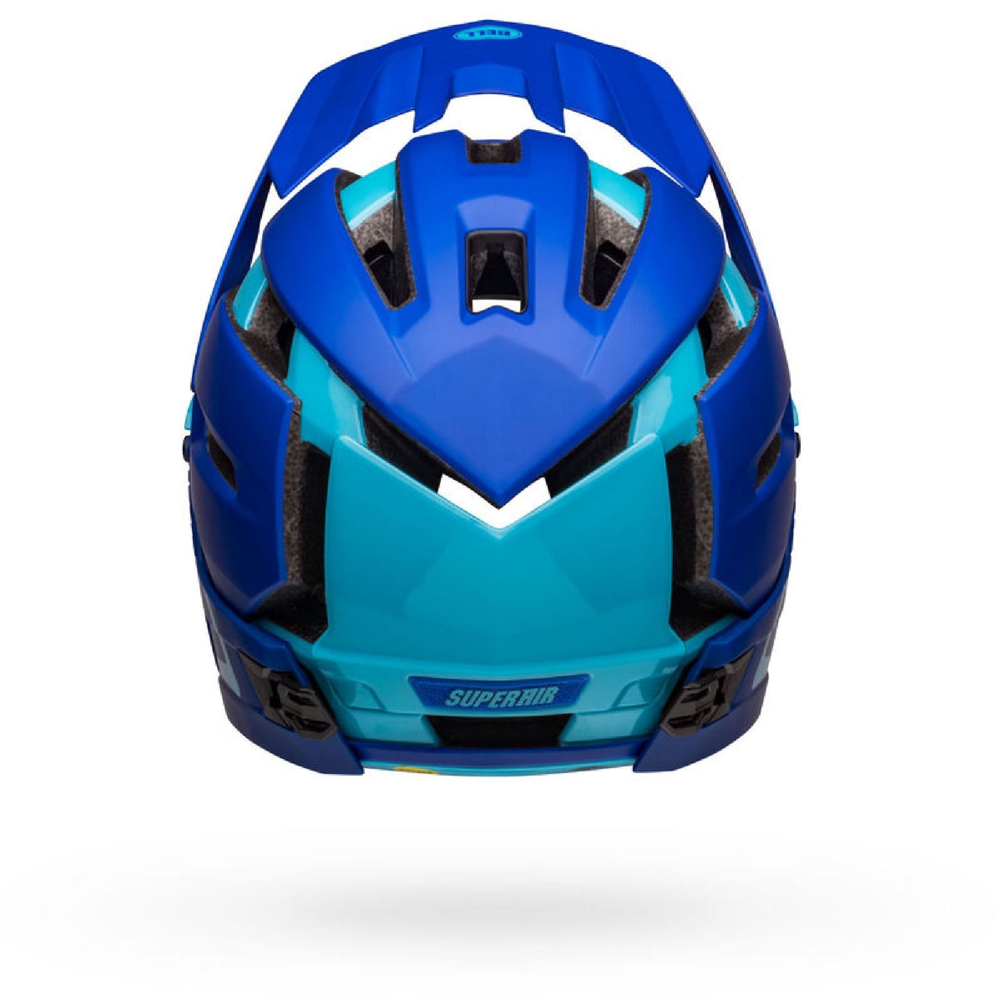 Bell Super Air R Spherical Helmet Matte Gloss Blues Bike Helmets