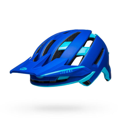 Bell Super Air R Spherical MIPS Helmet Matte Gloss Blues - Bell Bike Helmets