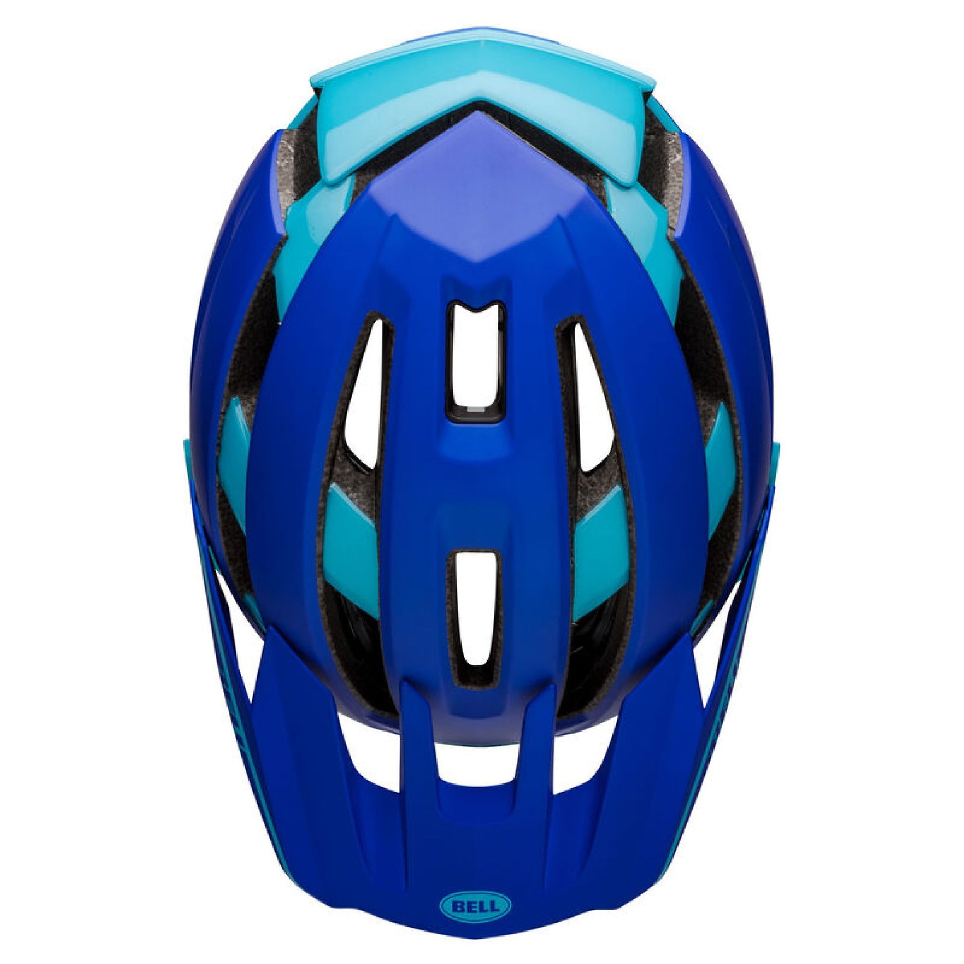 Bell Super Air R Spherical Helmet Matte Gloss Blues Bike Helmets