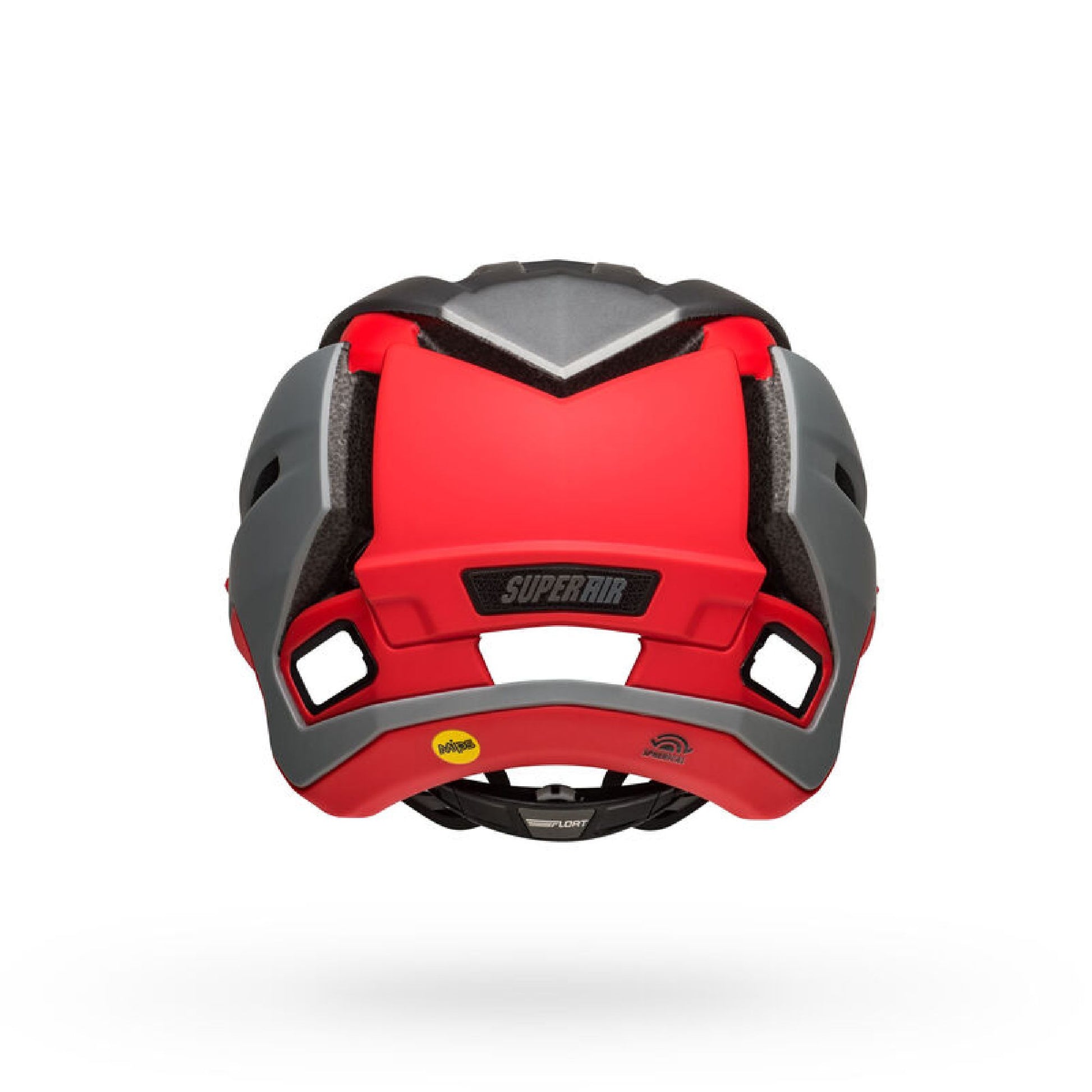 Bell Super Air R MIPS Helmet Matte Gray/Red Bike Helmets