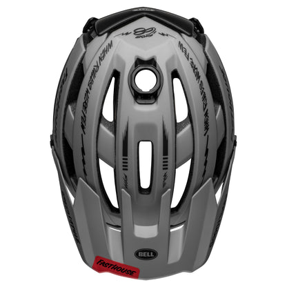 Bell Super Air Spherical MIPS Helmet Fasthouse Matte Gray Black - Bell Bike Helmets