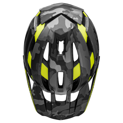 Bell Super Air Spherical MIPS Helmet Matte Camo Hi-Viz - Bell Bike Helmets