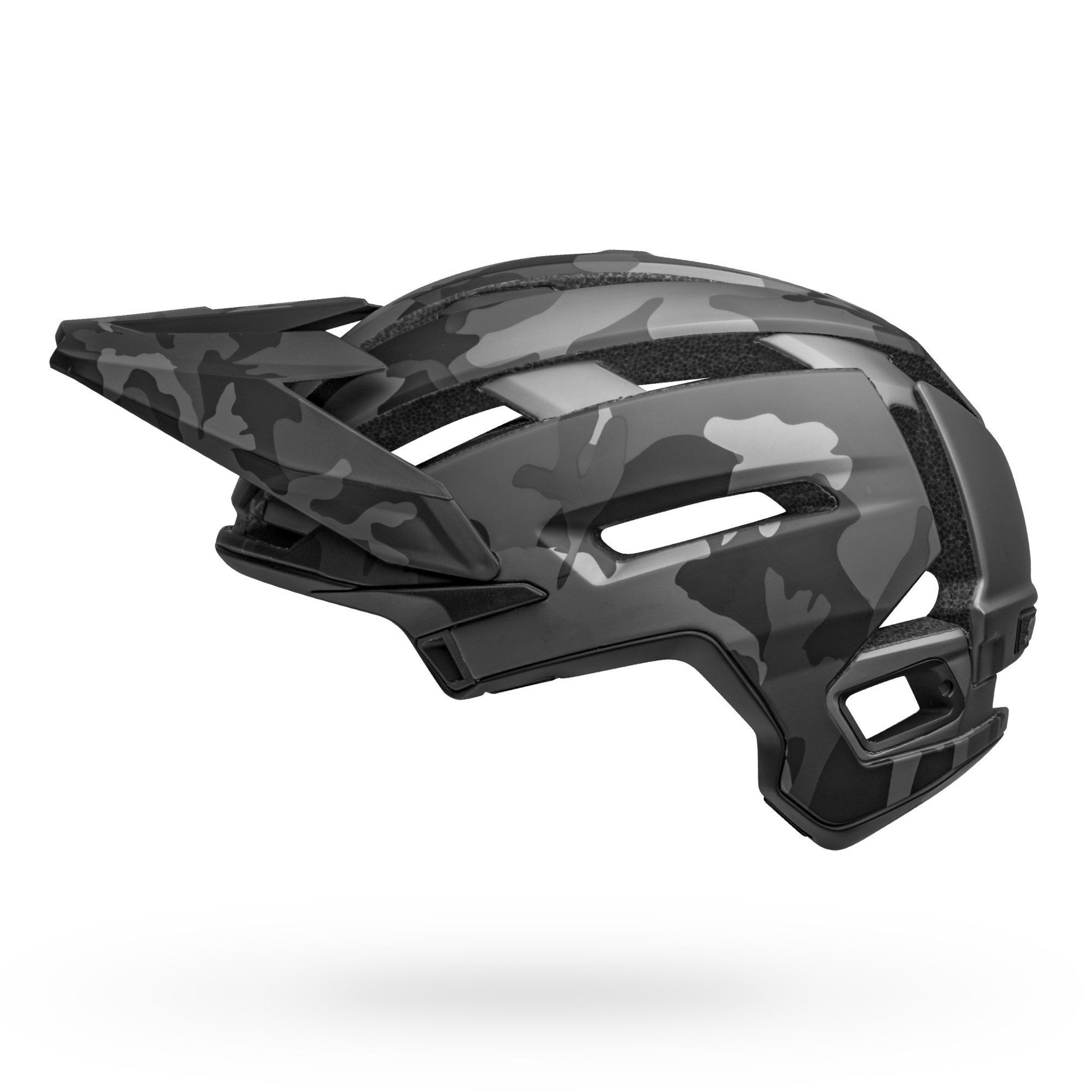 Bell Super Air Spherical Helmet Matte/Gloss Black Camo Bike Helmets