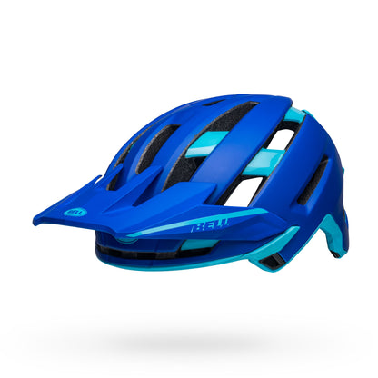 Bell Super Air Spherical MIPS Helmet Matte Gloss Blues - Bell Bike Helmets