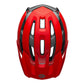 Bell Super Air Spherical Helmet Matte/Gloss Red/Gray Bike Helmets