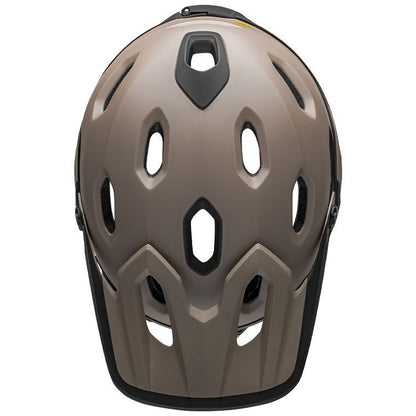 Bell Super DH Spherical MIPS Helmet Matte Gloss Sand Black - Bell Bike Helmets