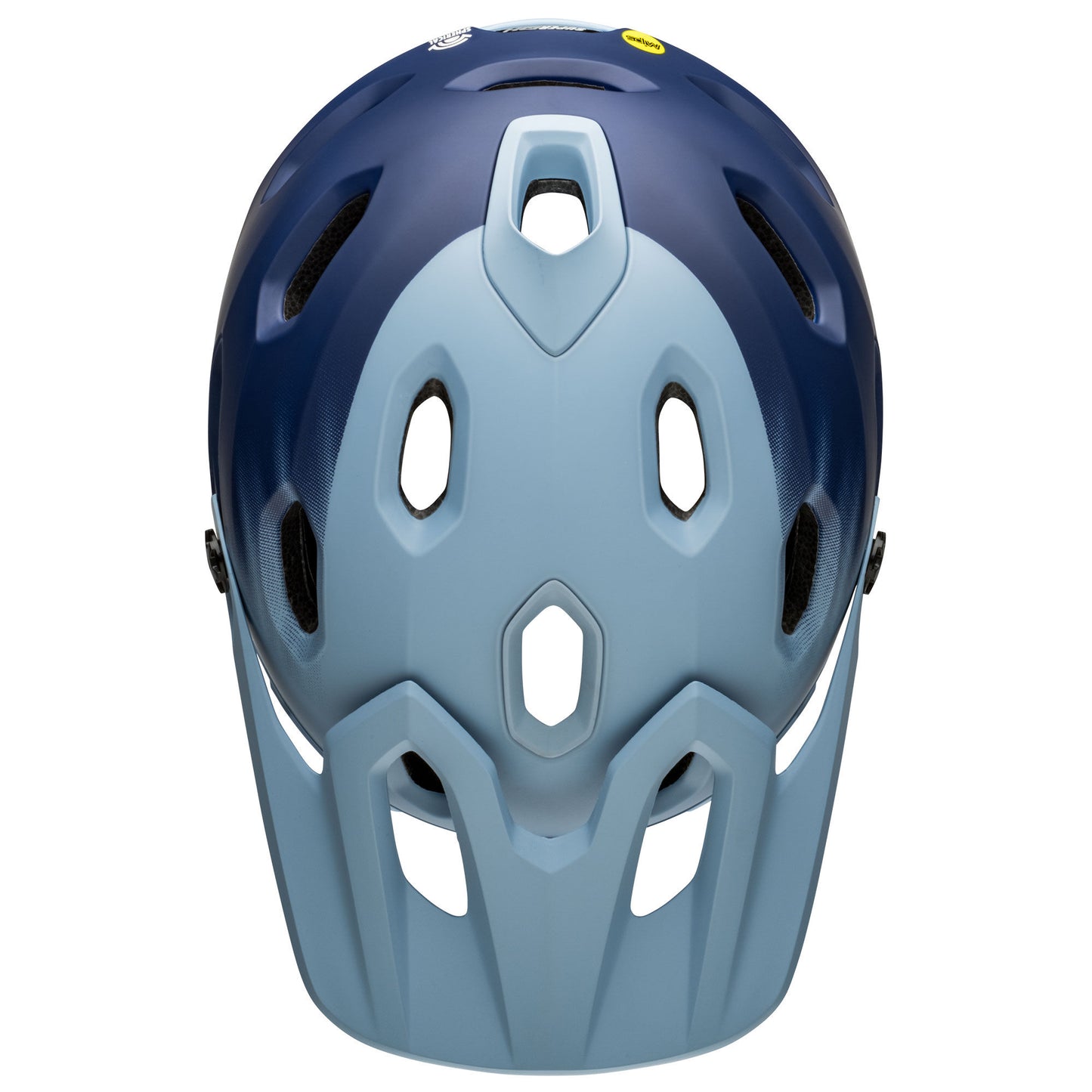 Bell Super DH Spherical Helmet Matte Light Blue/Navy Bike Helmets