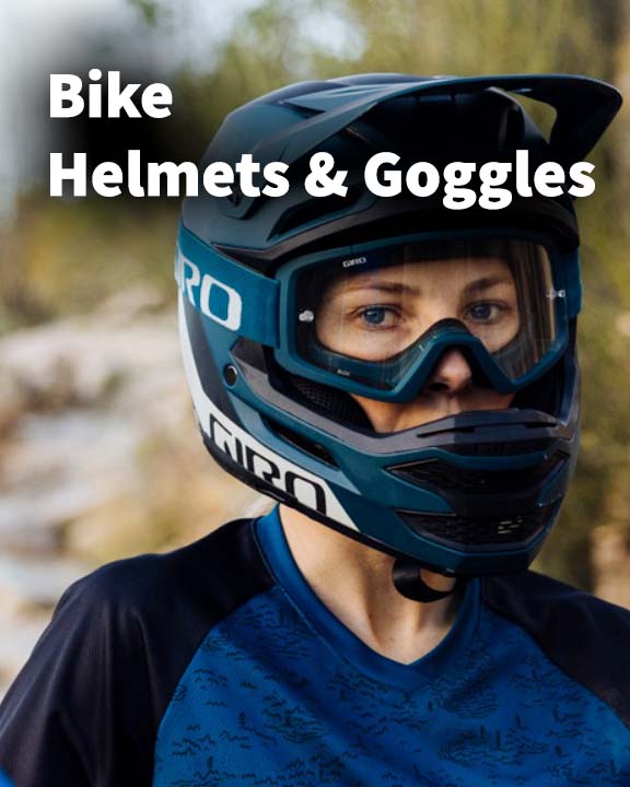 MTB and Road Bike Helmet & Goggle Shopping