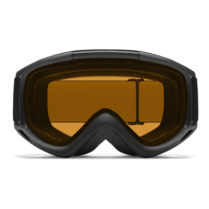 Smith Cascade Classic Snow Goggle Black Gold Lite - Smith Snow Goggles