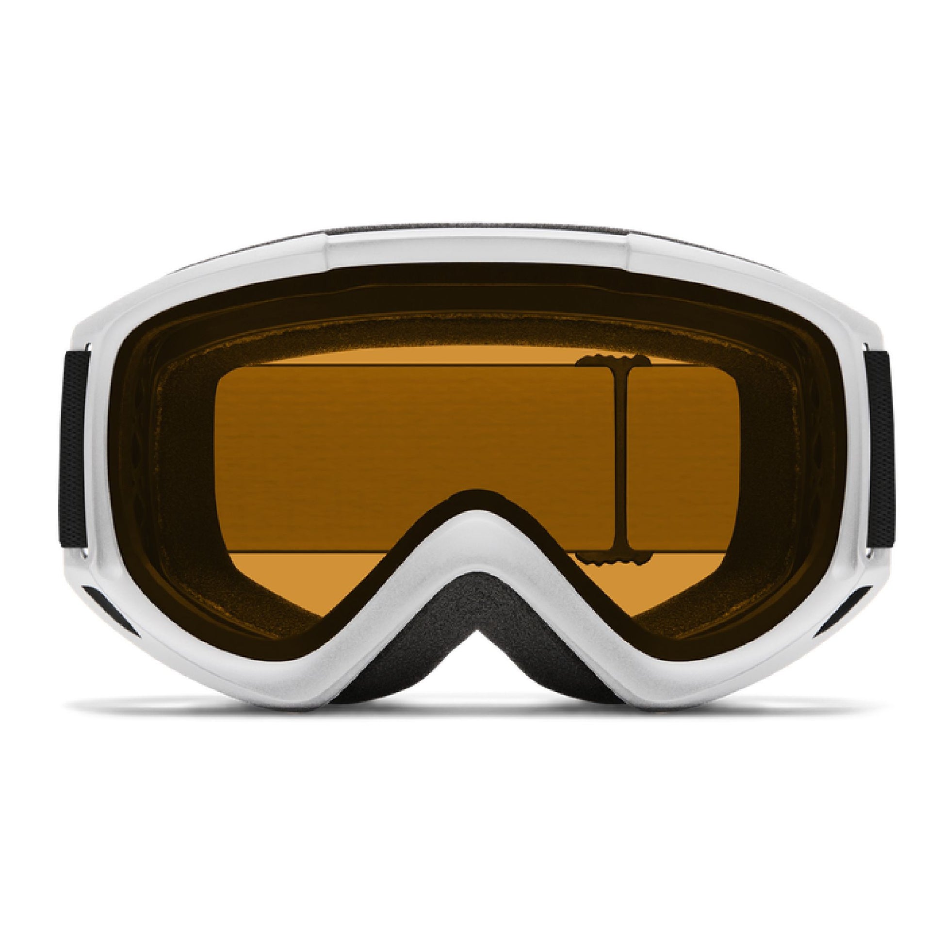 Smith Cascade Classic Snow Goggle White Gold Lite Snow Goggles