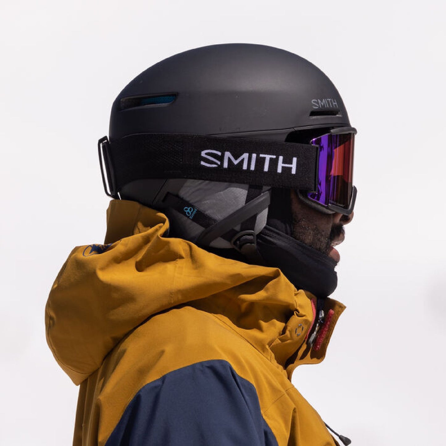 Smith Code MIPS Round Contour Fit Snow Helmet Matte Black Snow Helmets