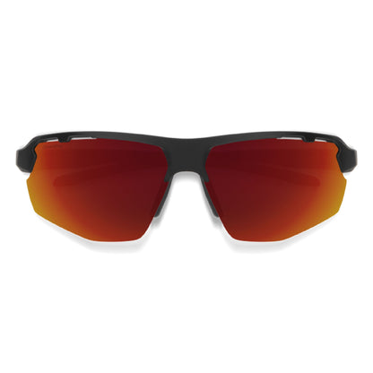 Smith Resolve Sunglasses Matte Black ChromaPop Red Mirror - Smith Sunglasses