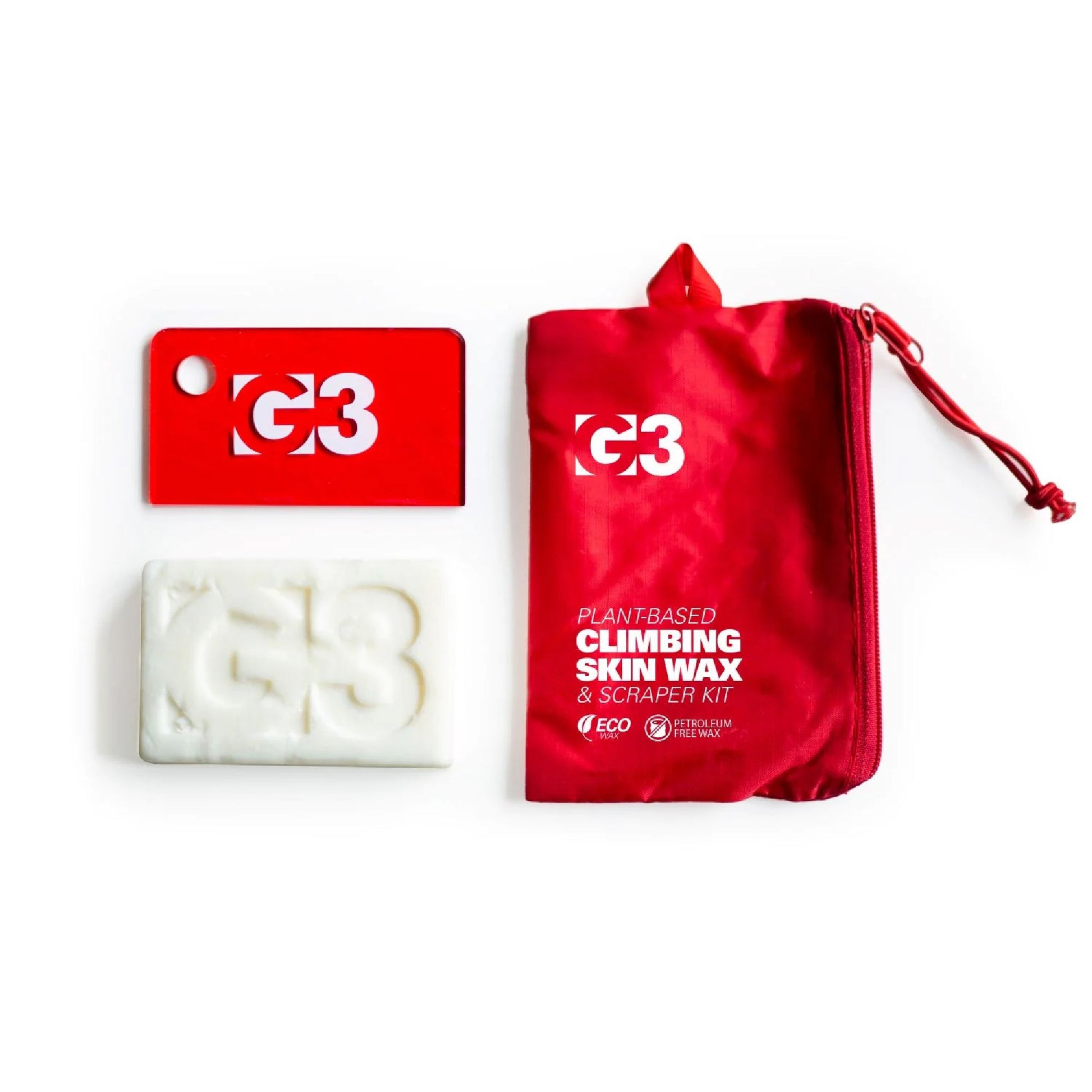 G3 Skin Wax Kit 60g Wax + Scraper - G3 Tuning