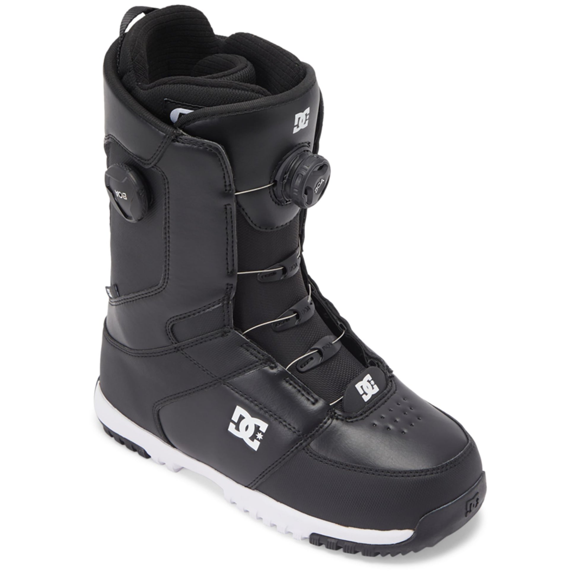 DC Control BOA Snowboard Boots Black White - DC Snowboard Boots