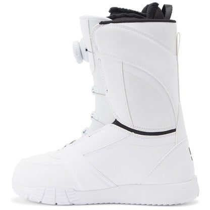 DC Women's Lotus BOA Snowboard Boots White White - DC Snowboard Boots