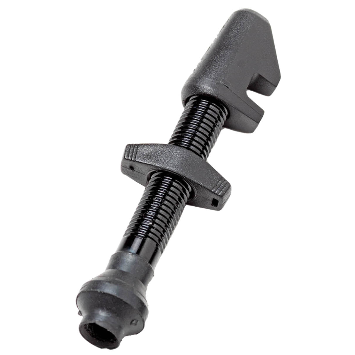 DT Swiss Alloy Tubeless Valve w/aero nut 32mm Black Each - DT Swiss Tubeless Valves