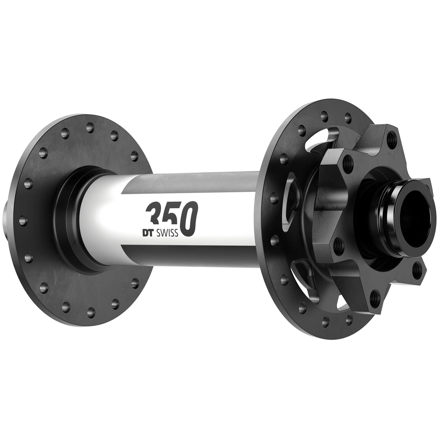 DT Swiss 350 Front Hub - 15 x 150mm 6-Bolt Black 32H - DT Swiss Front Hub