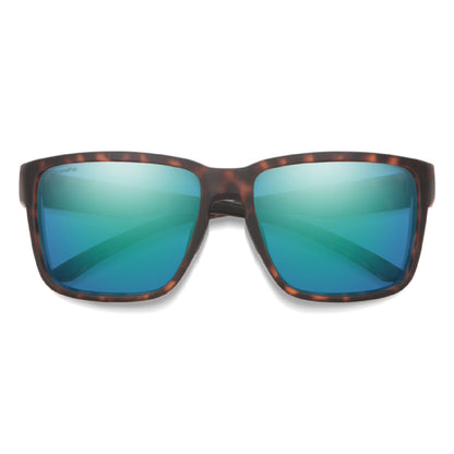 Smith Emerge Sunglasses Matte Tortoise ChromaPop Polarized Opal Mirror - Smith Sunglasses