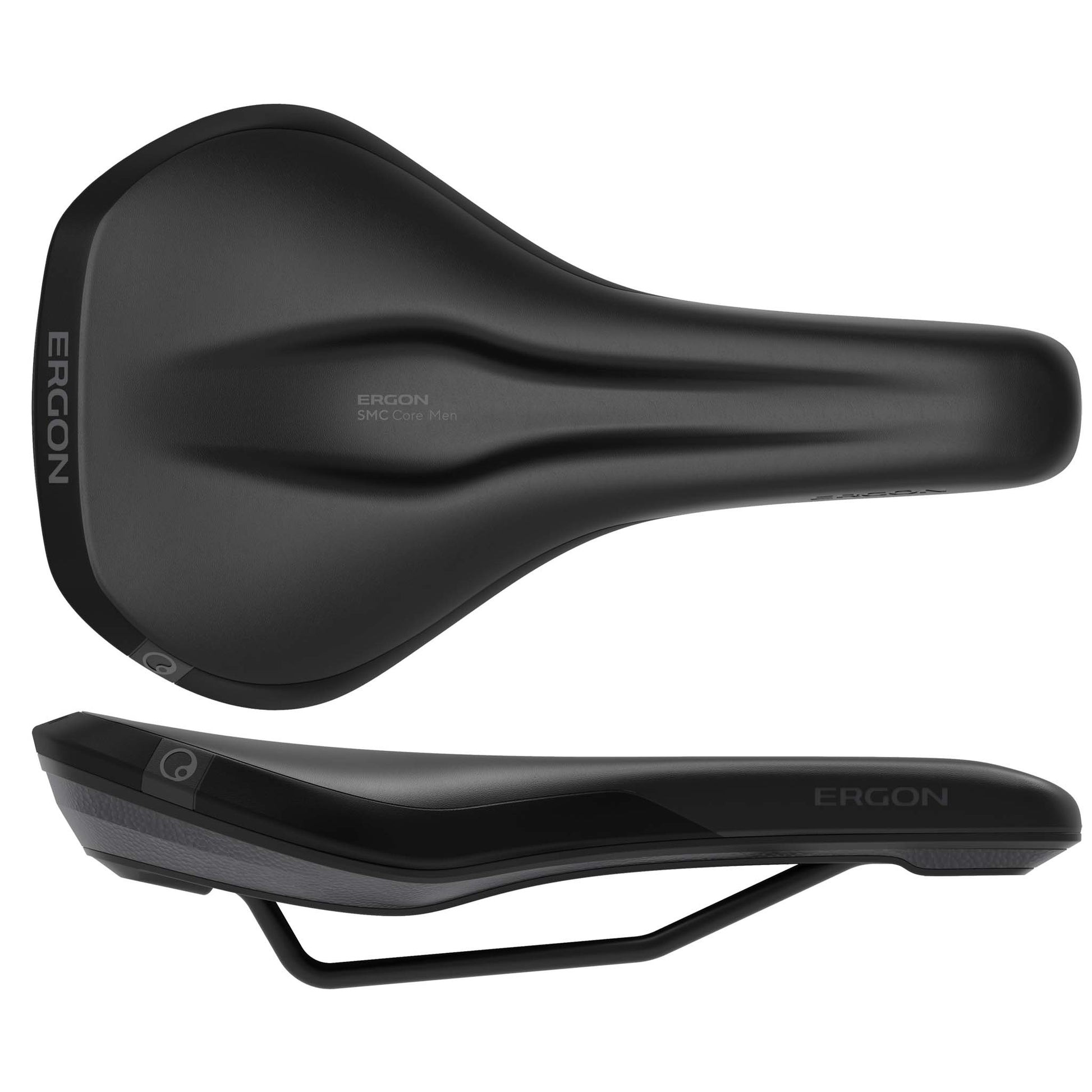 Ergon SMC Core Mens Saddle - MD/LG Black/Gray - Ergon Saddles