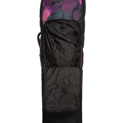 Roxy Vermont Wheelie Board Bag True Black Pansy Pansy OS - Roxy Snowboard Bags