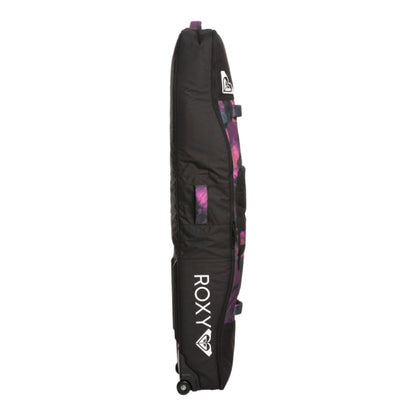 Roxy Vermont Wheelie Board Bag True Black Pansy Pansy OS - Roxy Snowboard Bags