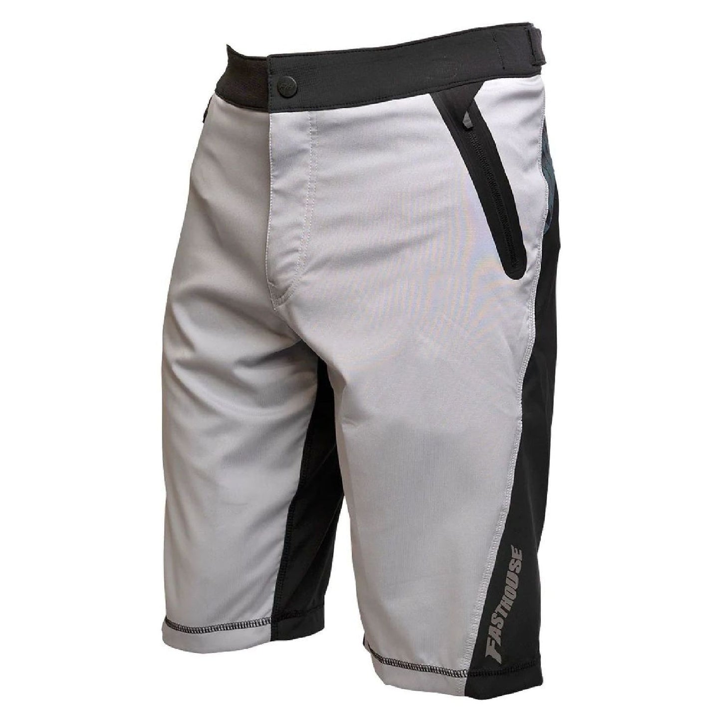 Fasthouse Crossline 2.0 Velocity Short Silver Black - Fasthouse Bike Shorts