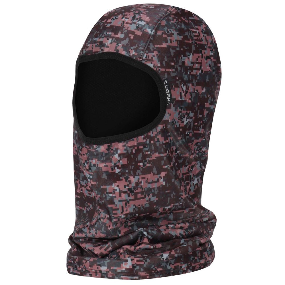 Blackstrap Sock Hood Digital Maroon OS Neck Warmers & Face Masks