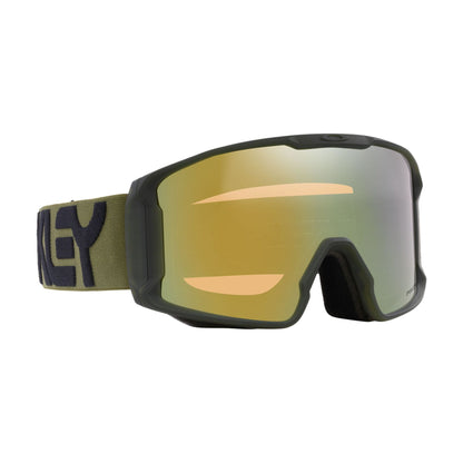 Oakley Line Miner L Snow Goggles Matte B1B Dark Brush Prizm Sage Gold Iridium - Oakley Snow Goggles