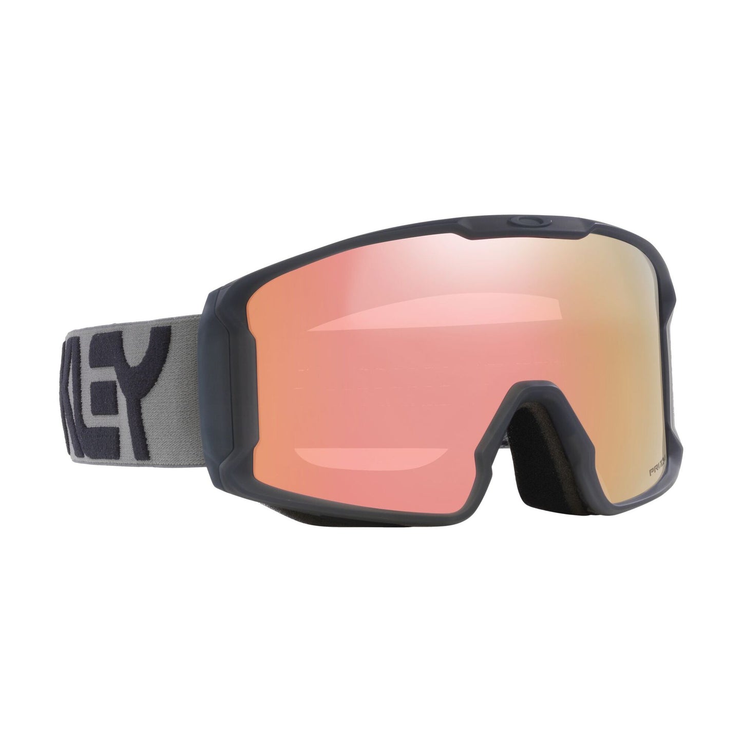 Oakley Line Miner L Snow Goggles Matte B1B Forged Iron / Prizm Rose Gold Iridium Snow Goggles