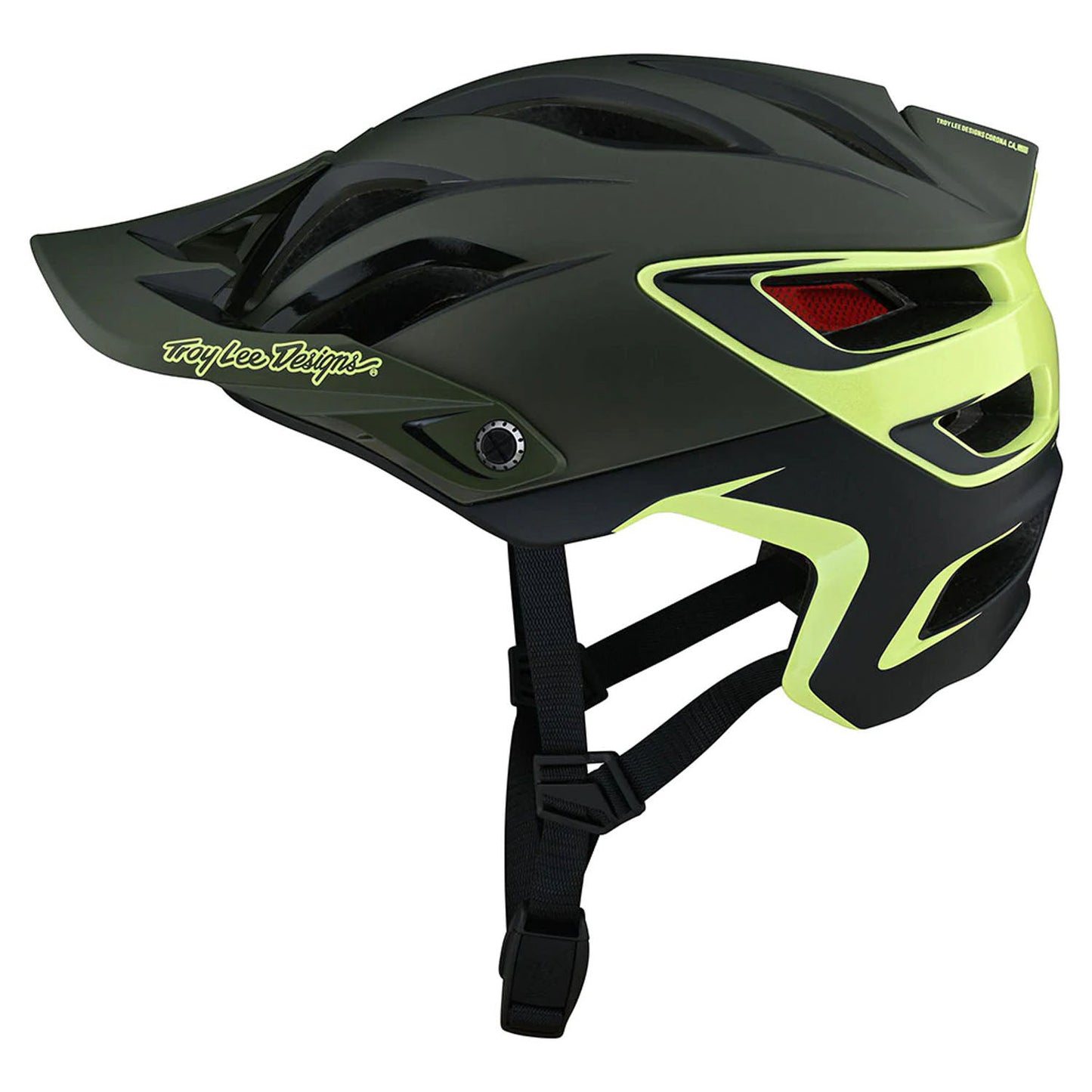 Troy Lee Designs A3 MIPS Helmet - OpenBox Uno - Glass Green XS\S Bike Helmets